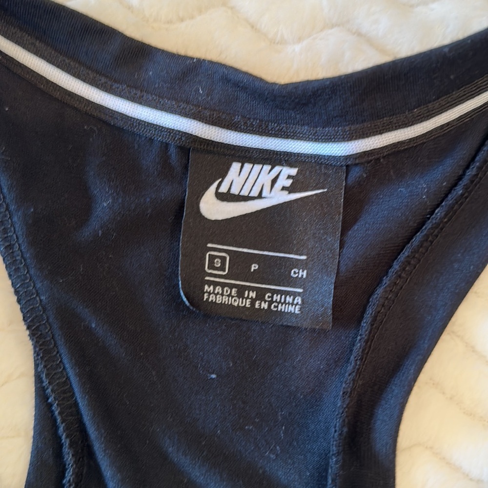 Nike Black Racerback Tank Top Size Small - Picture 10 of 11